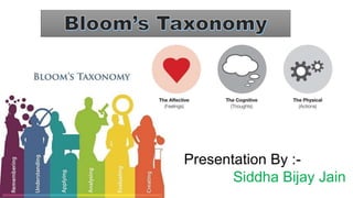 Presentation By :-
Siddha Bijay Jain
 