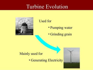 Turbine evolution