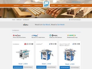 Jai wood outlet working machine