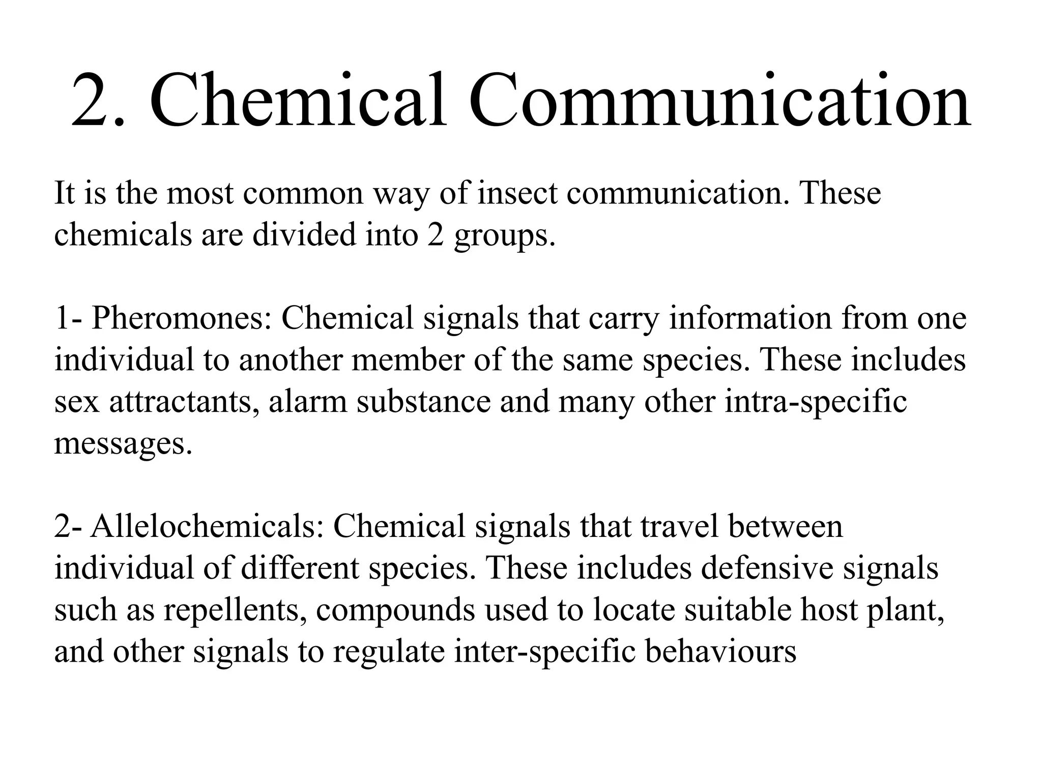 Communication In insects | PPT