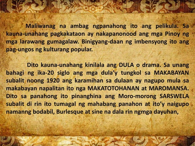 Mga Uri ng Dula | PPTX