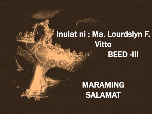 Mga Uri ng Dula | PPTX