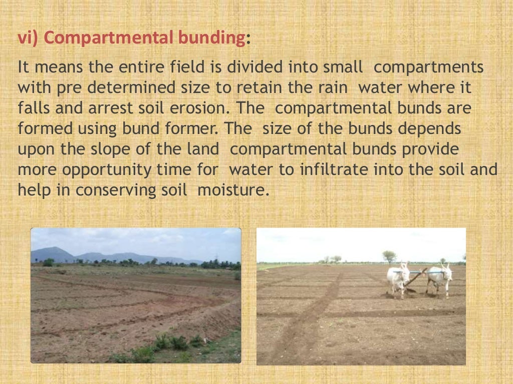 soil moisture conservation techniques