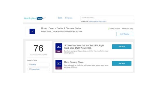 discount mizuno