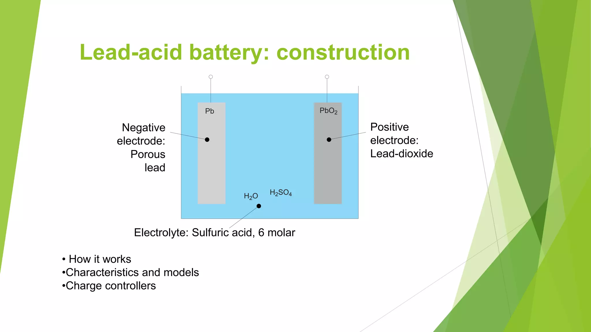 Lead Acid Battery PPTX Lead Acid Battery PPTX