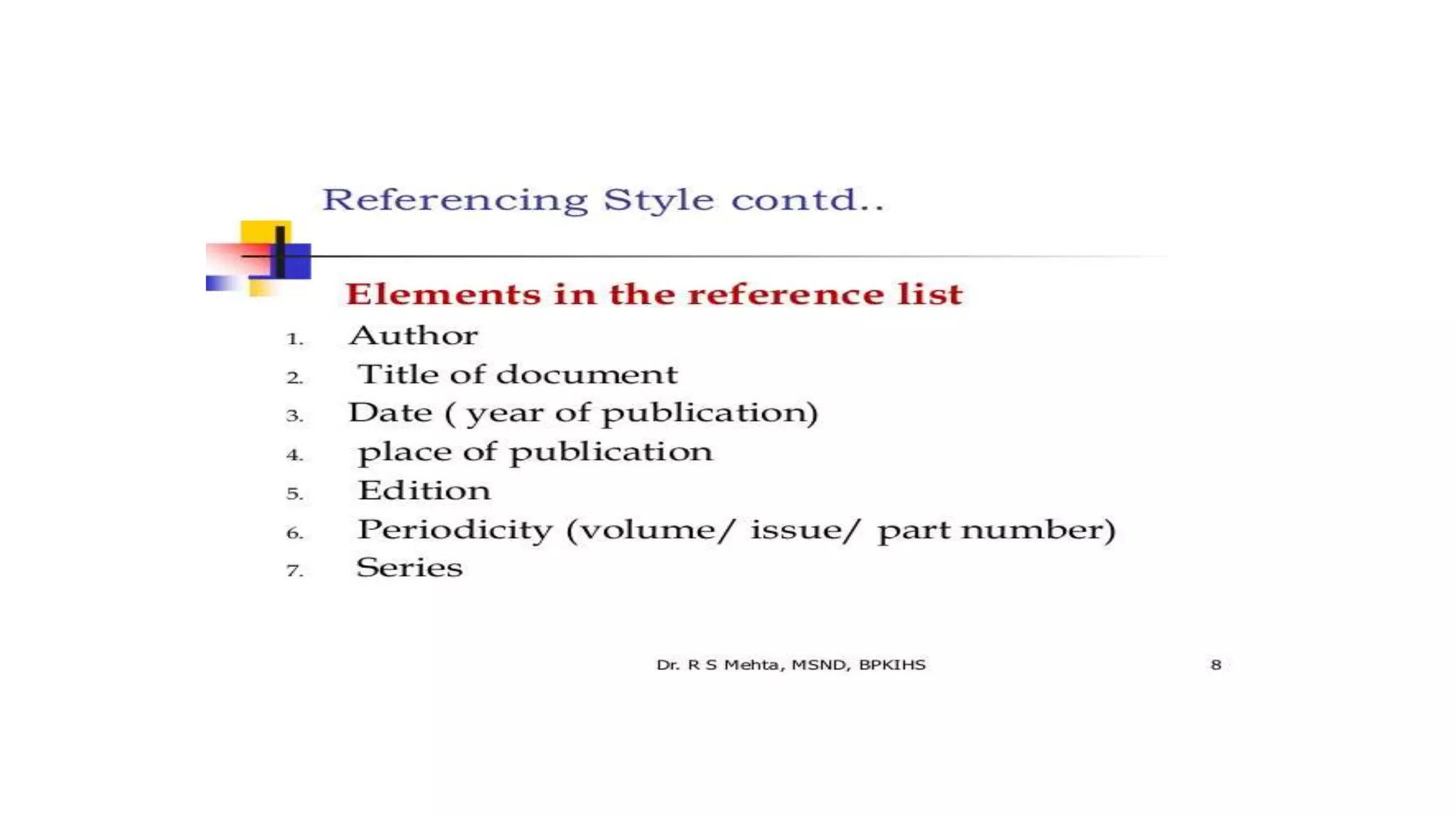 References | PPTX