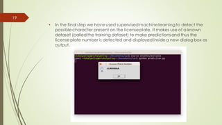 License Plate Recognition System using Python and OpenCV | PDF
