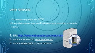 Web servers presentacion | PPT