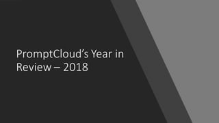 PromptCloud's Year in Review - 2019