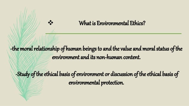 Environmental ethics articles image