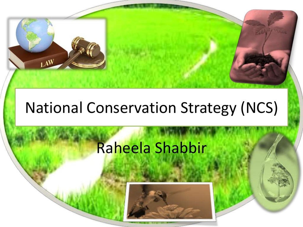 National Conservation Strategy of Pakistan