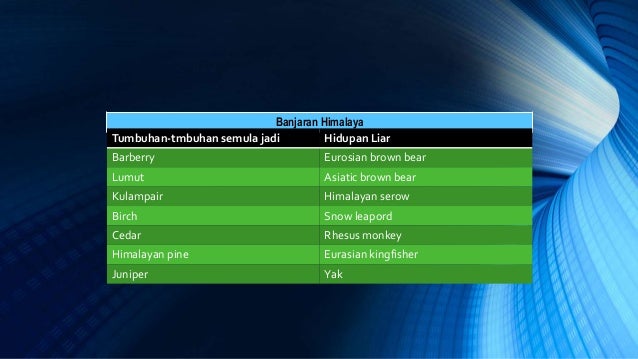 Pengaruh Persekitaran Fizikal Terhadap Kepelbagaian Tumbuh Tumbuhan S