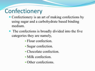 confectionery | PPTX