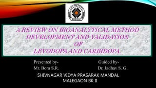 SHIVNAGAR VIDYA PRASARAK MANDAL
MALEGAON BK II
Presented by- Guided by-
Mr. Bora S.R. Dr. Jadhav S. G.
 