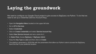 Data Science using Google Cloud BigQuery, Python and Power BI | PPT
