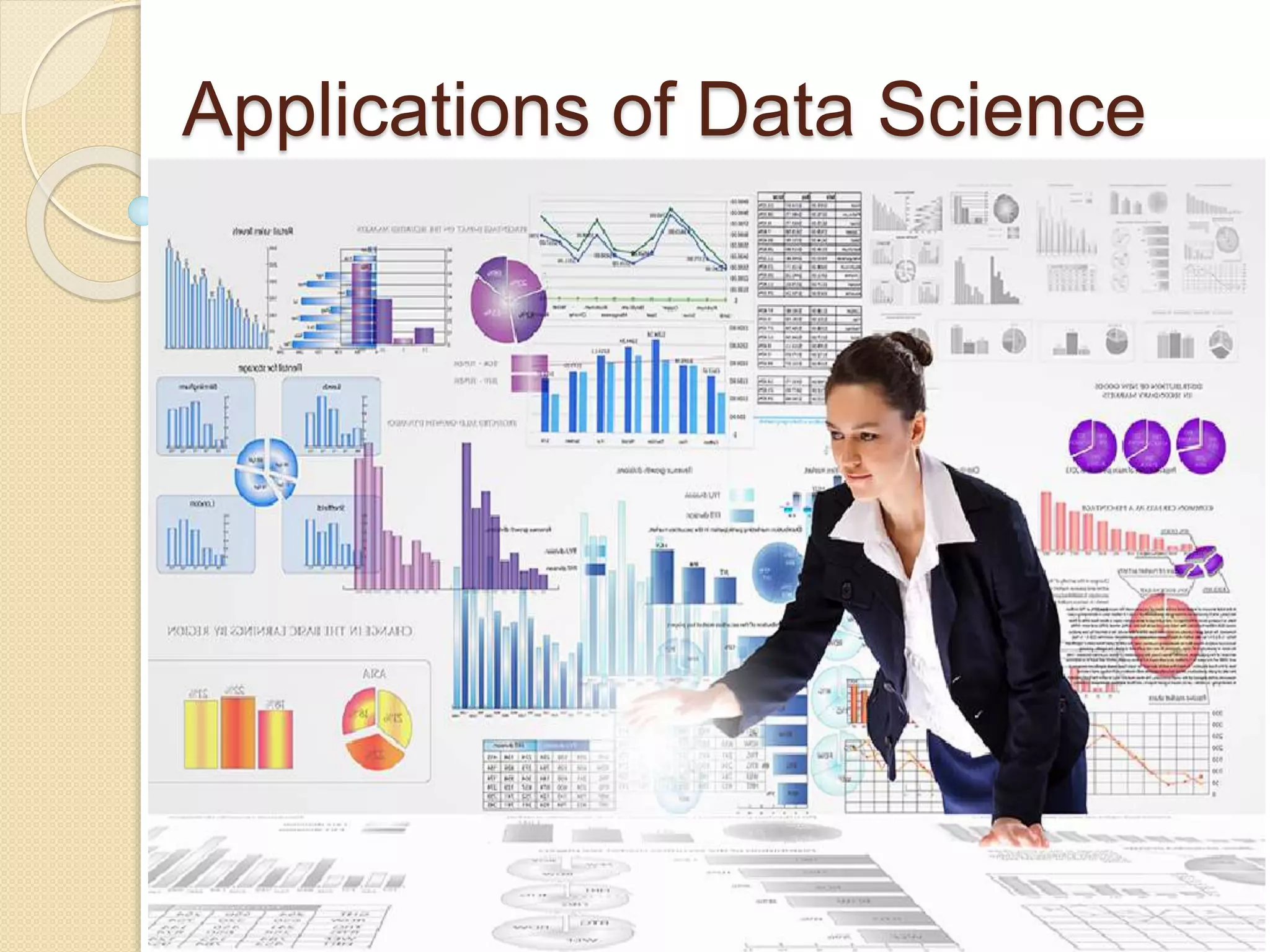Applications of Data Science
 