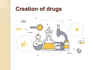 Creation of drugs
 