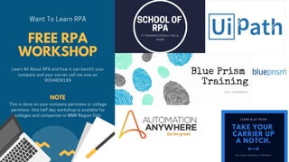 Free RPA Workshop