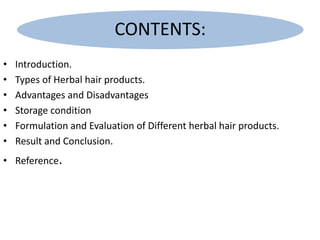 Herbal Hair Growth - Etsy