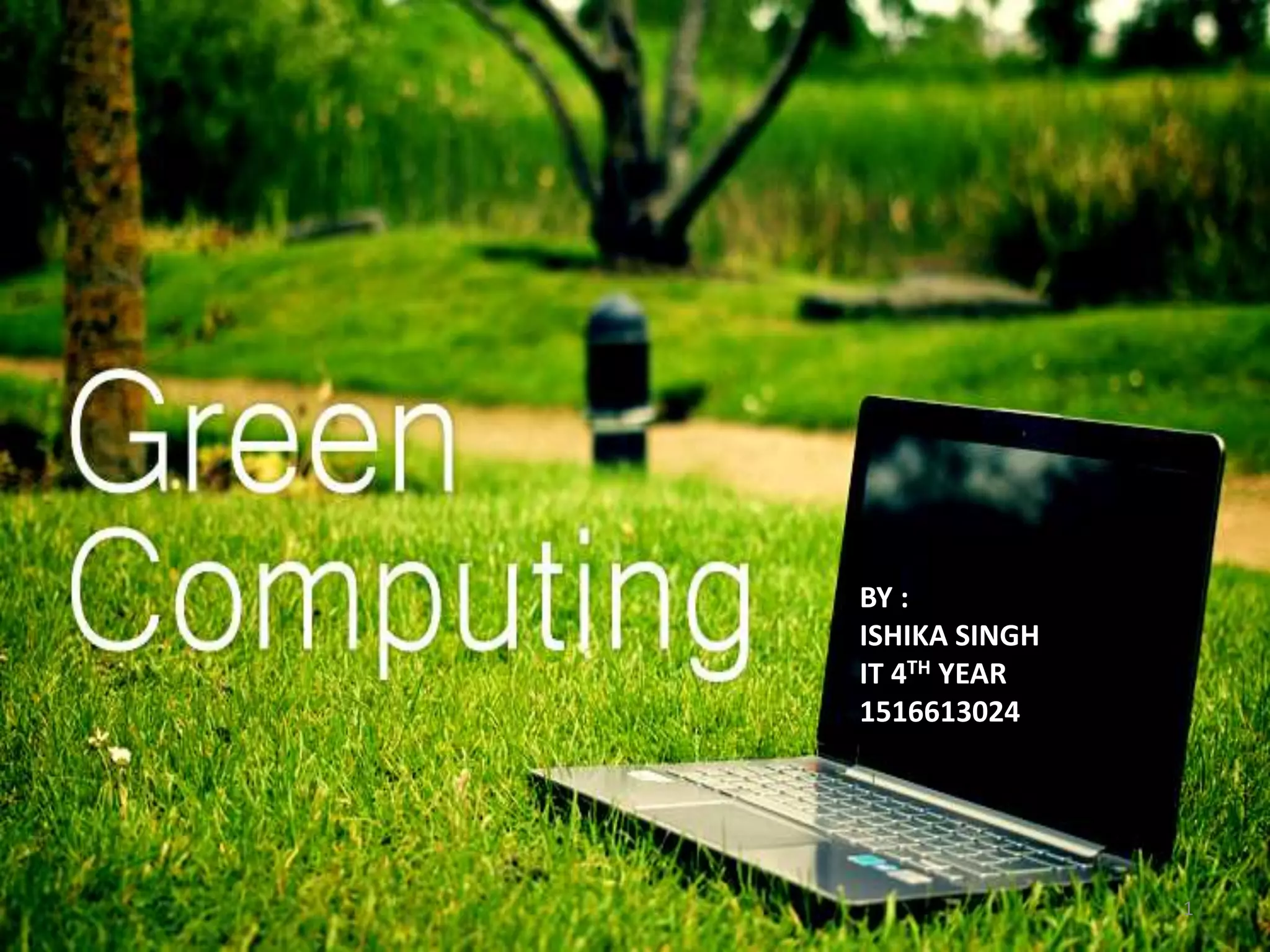 Green Computing | PPT