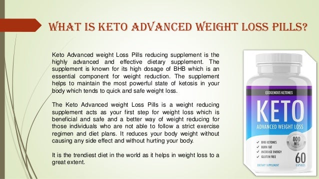 Keto Advanced Weight Loss Pills Keto Advanced Weight Loss Pills