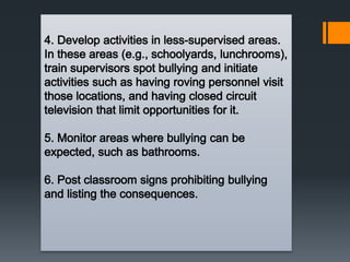 Violence and Bullying 