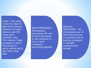 Presentation on Computer Processor | PPTX
