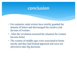 Role of patriarchy in the suffering of women | PPTX