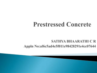 Prestressed Concrete | PPTX