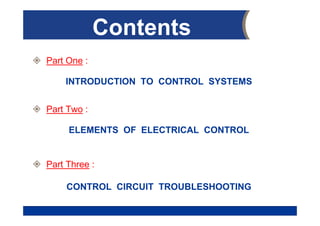 Electrical Classic Control (Basics)