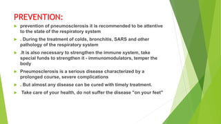 Pneumosclerosis pneumosclerosis | PPTX