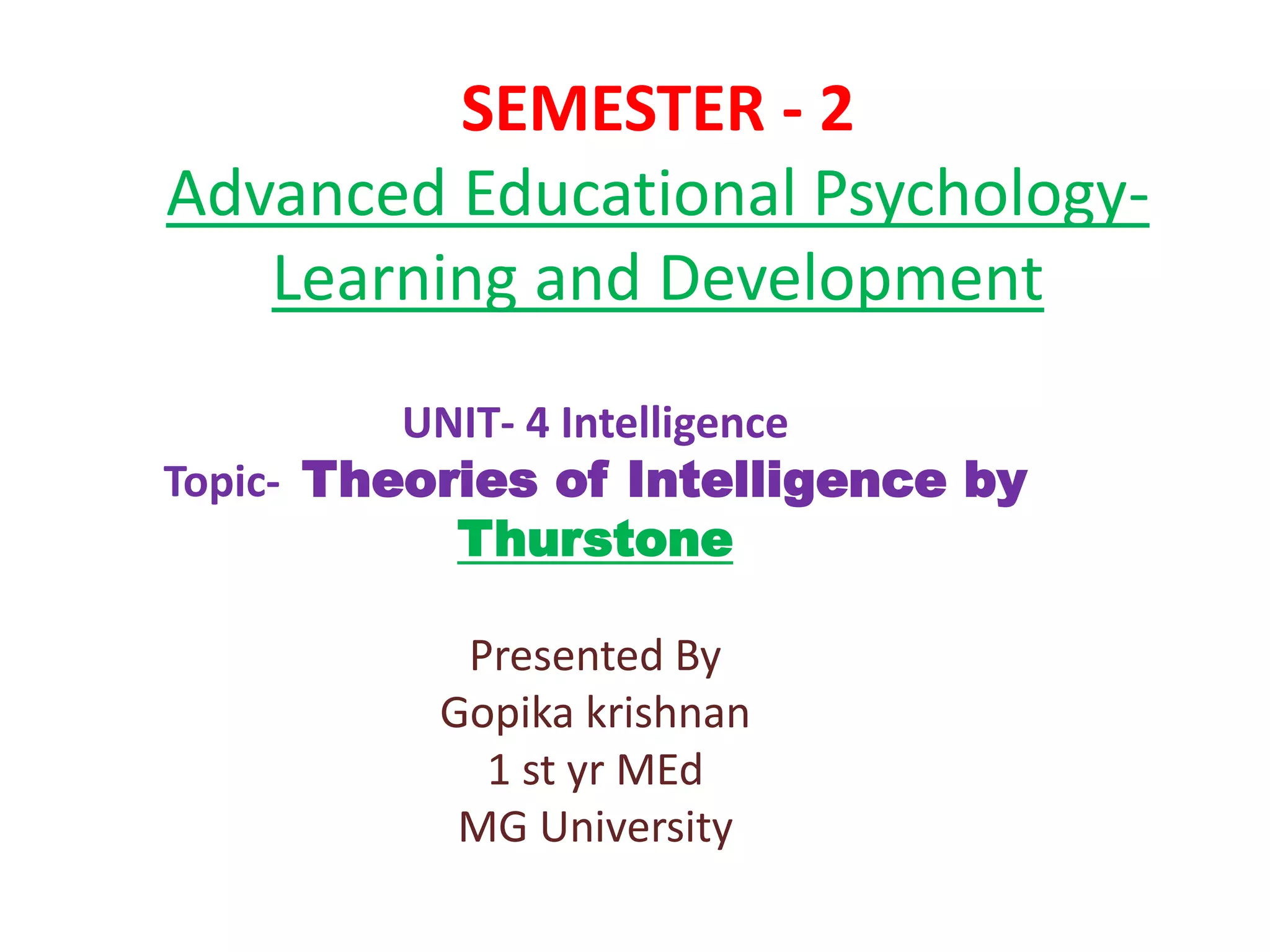 Louis Leon Thurstone visual data 3