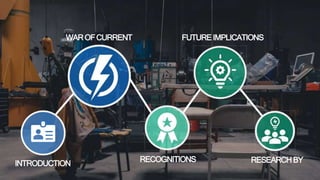 INTRODUCTION
WAROFCURRENT
RECOGNITIONS
FUTUREIMPLICATIONS
RESEARCHBY
 