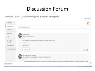 Discussion Forum
 