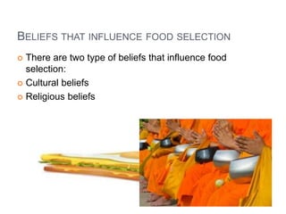 factors effecting food selection | PPTX