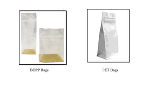 BOPP Bags PET Bags
 