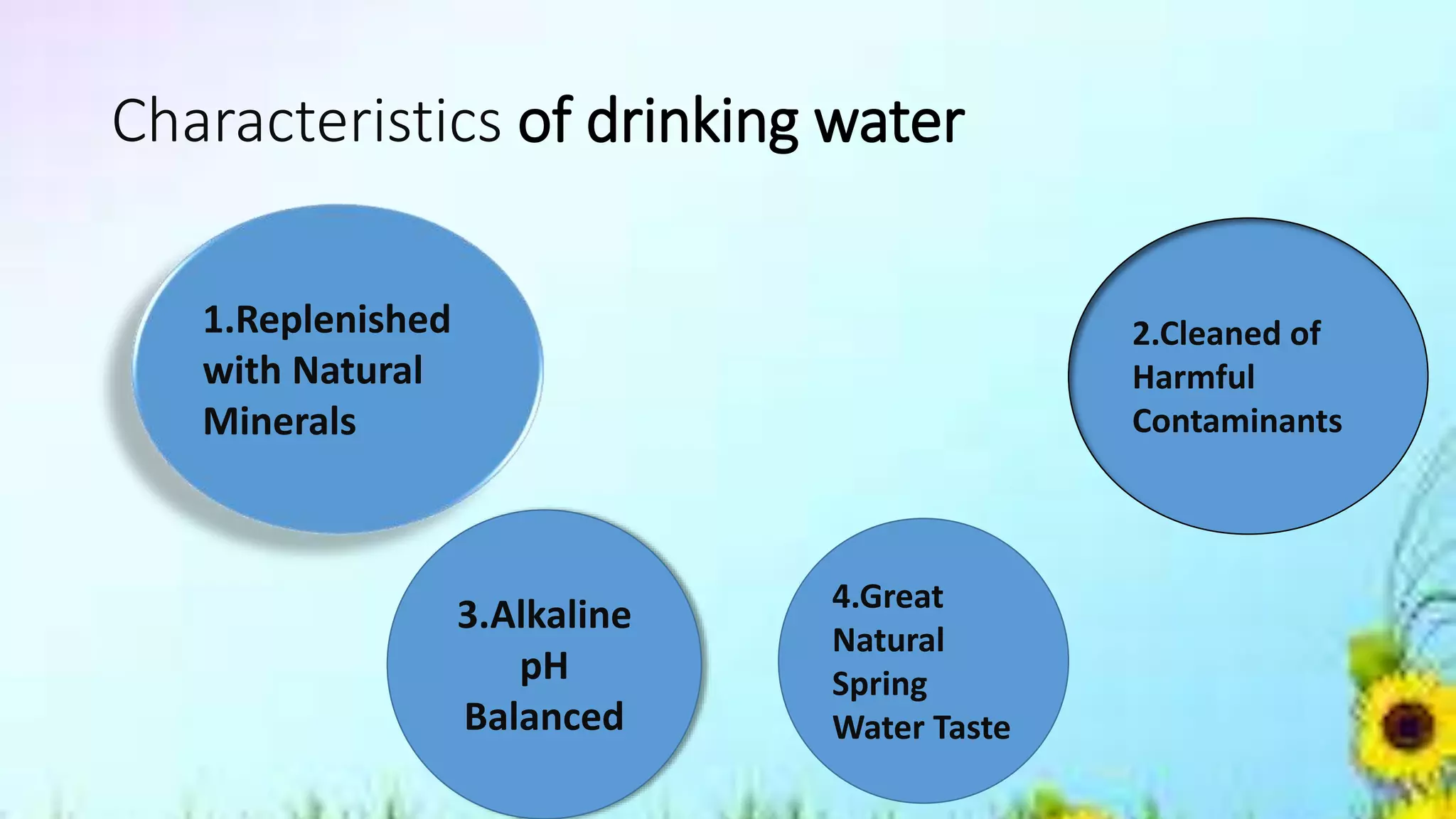 Drinking Water and POllution source | PPTX, image size:2048x1152