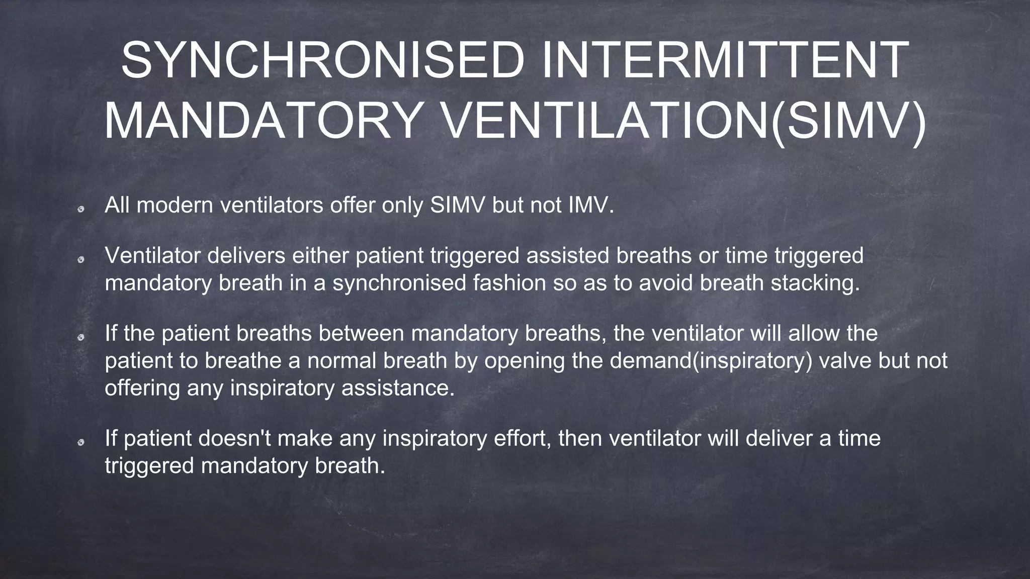 Mechanical Ventilation modes used clinically | PPTX | Lung and ...