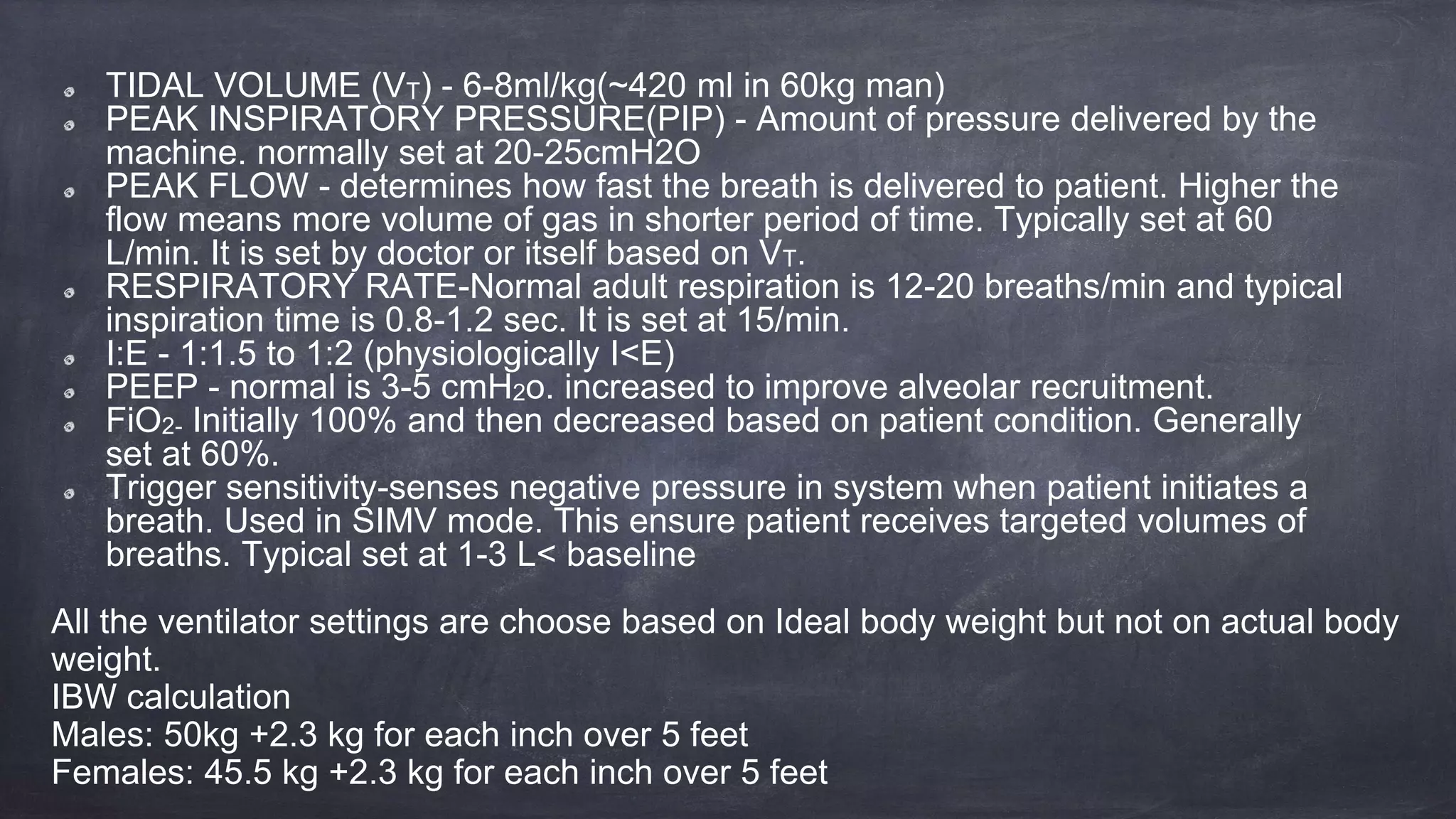 Mechanical Ventilation modes used clinically | PPTX | Lung and ...
