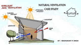 NATURAL VENTILATION
CASE STUDY
BY :- MADHUKANT P. SINGH
 