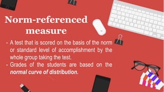 Reference Measure Assessment of Learning | PPTX