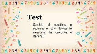 Assessment of Learning | PPTX