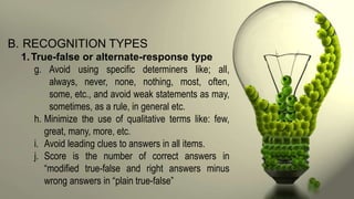 Assessment of Learning | PPTX