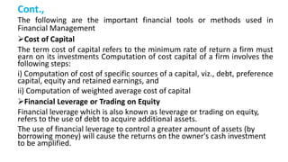 Financial Management-3 | PPT