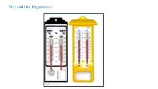 Wet and Dry Hygrometer
 