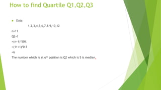 Statics and probabilty | PPTX