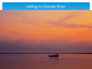Sailing in Chenab River
 