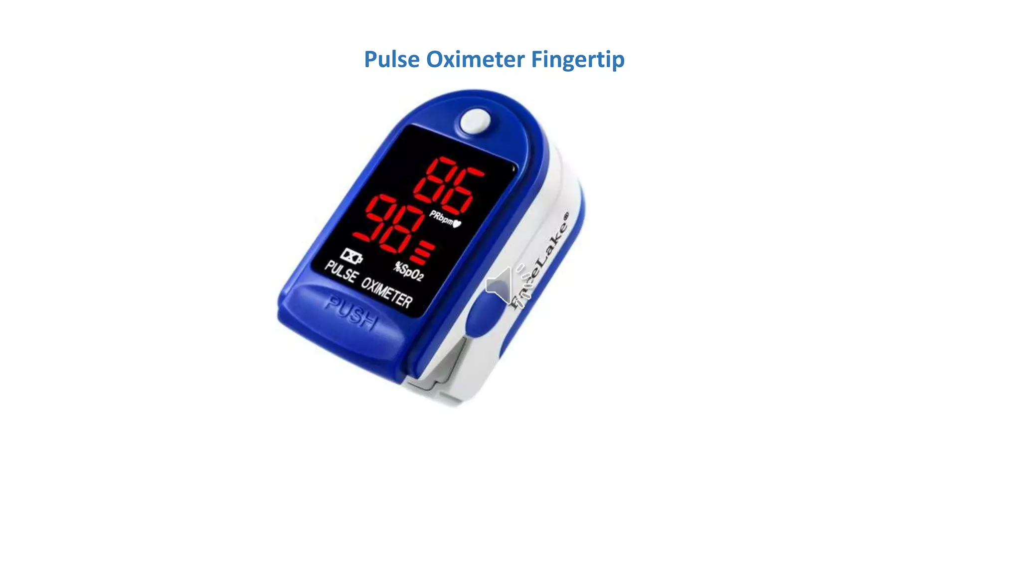 FaceLake ® FL400 Pulse Oximeter PPT