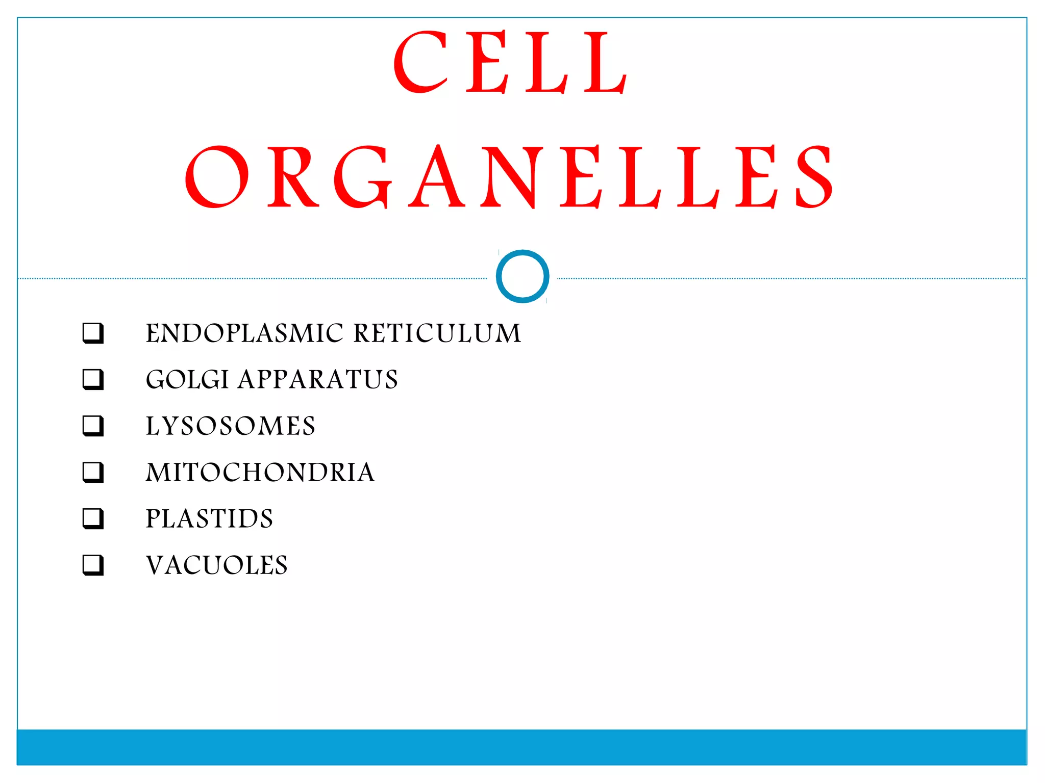 The Fundamental unit of life- Cell, Class 9 Chapter-5