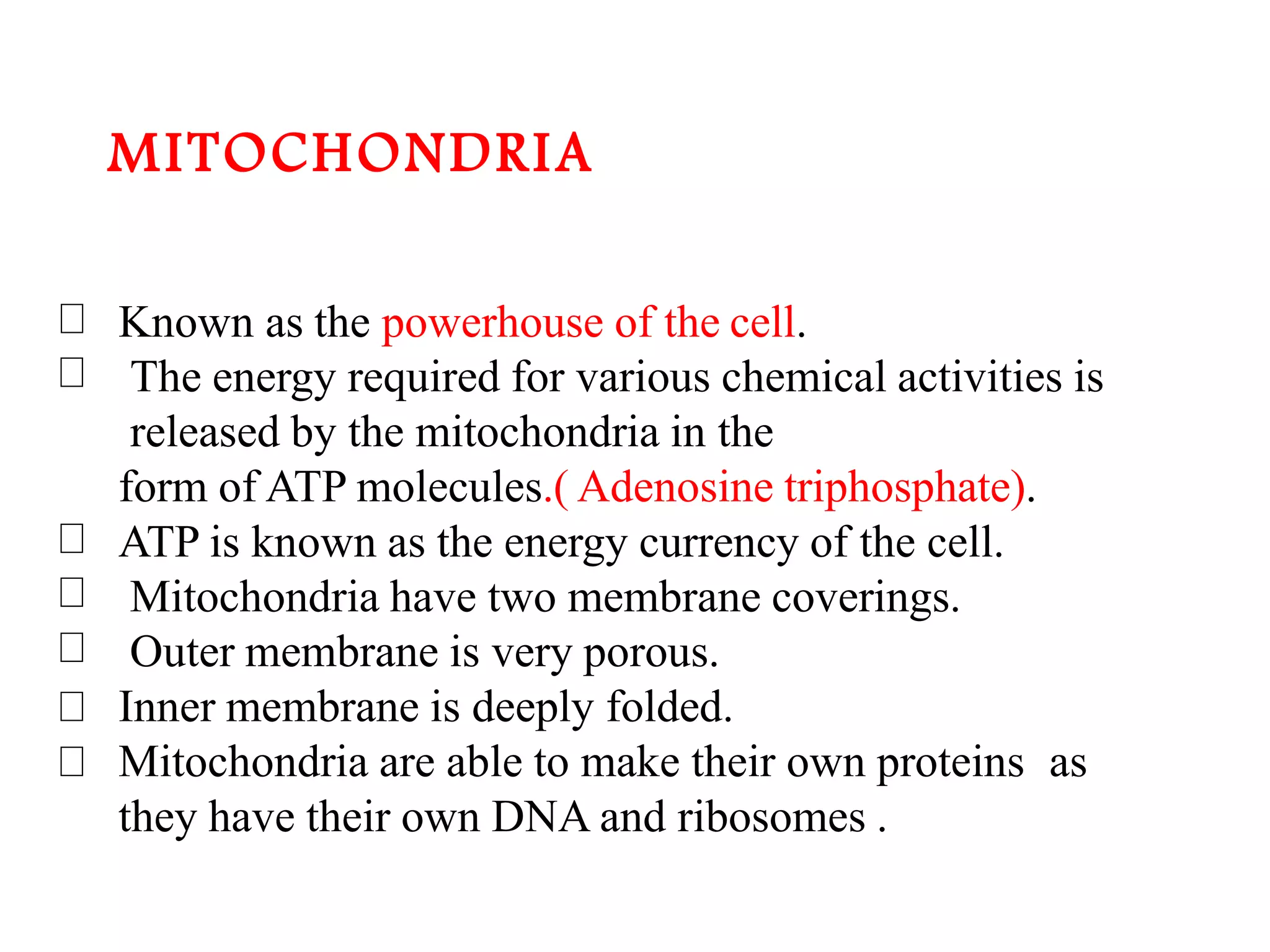 The Fundamental unit of life- Cell, Class 9 Chapter-5
